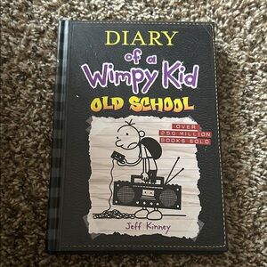 Abrams Books Diary of a Wimpy Kid Old School — Black, Yellow, Purple